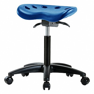 BLUE RIDGE ERGONOMICS PTMBSORGNFRCBLU Tractor Stool 300 lb Cap. Blue