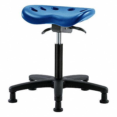 BLUE RIDGE ERGONOMICS PTMBSORGNFRGBLU Tractor Stool 300 lb Cap. Blue