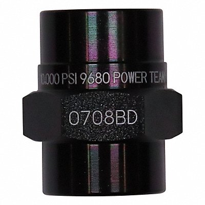 POWER TEAM 9680 Fitting Str 3/8 Nptf F X 3/8 Nptf F