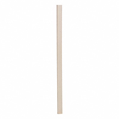 GRAINGER PVC48WH Corner Guard OAH48In White 90 Deg Angle