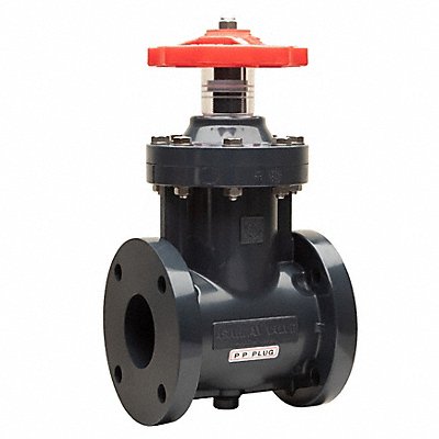 ASAHI 1251040 Gate Valve 4 Pipe Size Polypropylene