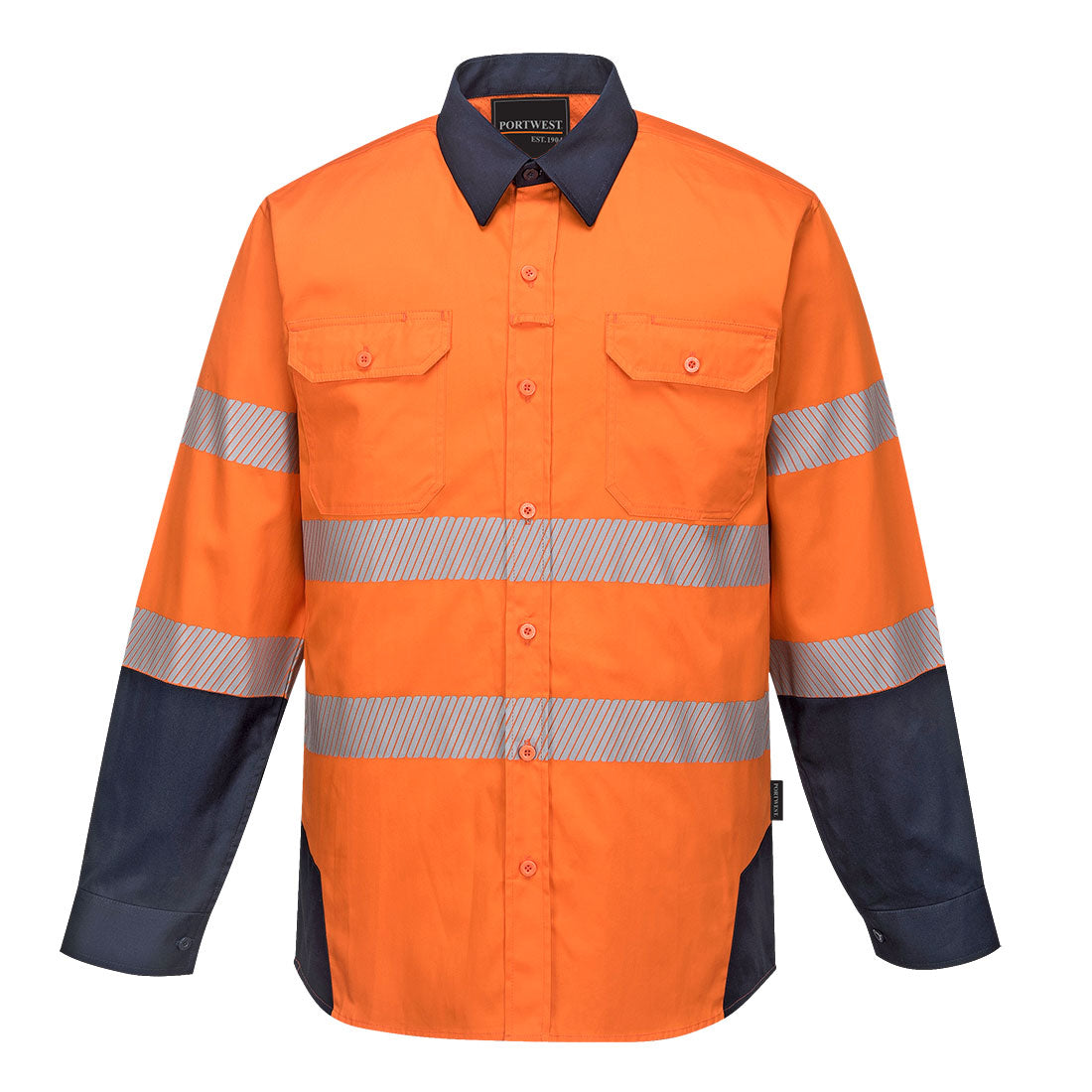 Portwest PW372 PW3 HI-VIS SHIRT L/S