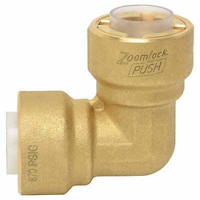 PARKER PZKPR90E1058ELBOW Push-to-Connect HVAC Fitting Brass