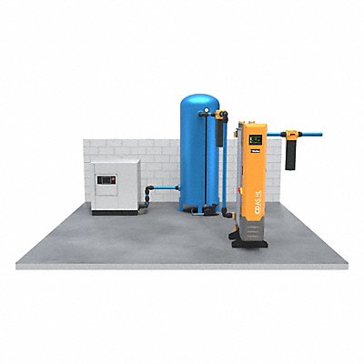 PARKER CDASHL12040N13BC Compressed Air Dryer 450 cfm 100V/240V