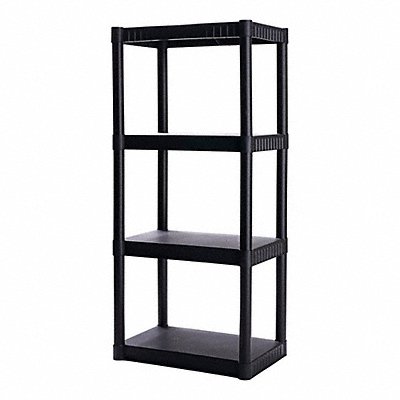 PLANO MOLDING PLA9177SB Plastic Shelf 14inx48inx22inShlfLoad Capacity 50lb