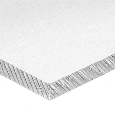 GRAINGER BULKPSPC646 Plastic Sheet Polycarbonate Clear 8 ft L