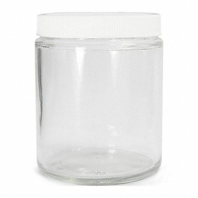 QORPAK 249717 Jar Straight Sided Round 4 oz PK24