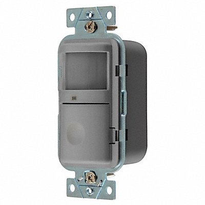 HUBBELL WIRING DEVICE-KELLEMS WS2000GY Motion Snsr PIR 120-277V AC Grey