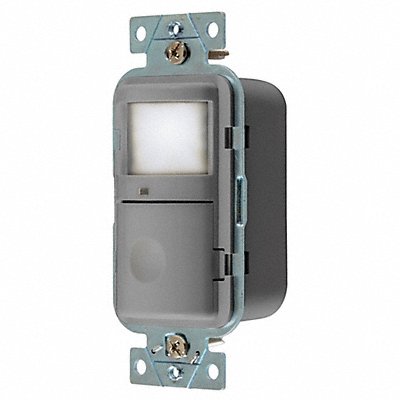 HUBBELL WIRING DEVICE-KELLEMS WS2000NGY Motion Snsr NL PIR 120-277V AC Grey