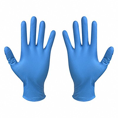 CONDOR 819ME0 Disposable Gloves Blue L PK50