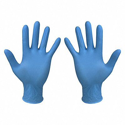 CONDOR 819ME4 Disposable Gloves Blue M PK100