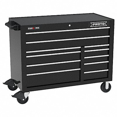 PROTO J555041B11BK Rolling Tool Cabinet Black Gloss Finish