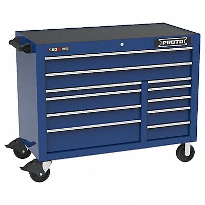PROTO J555041B11BL Rolling Tool Cabinet Blue Gloss Finish