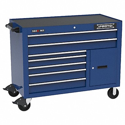 PROTO J555041B7BL1S Rolling Tool Cabinet Blue Gloss Finish