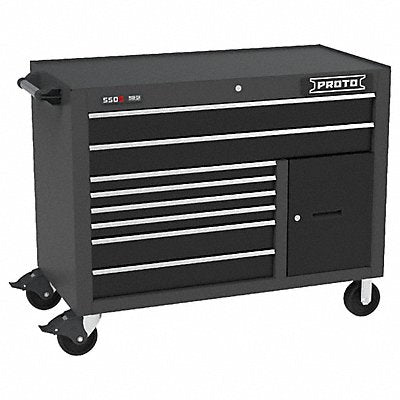 PROTO J555041B8DB1S Rolling Tool Cabinet Black Matte Finish
