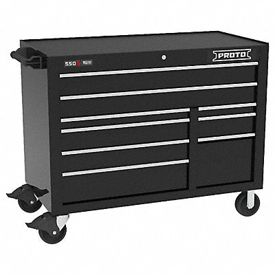 PROTO J555041B9BK Rolling Tool Cabinet Black Gloss Finish