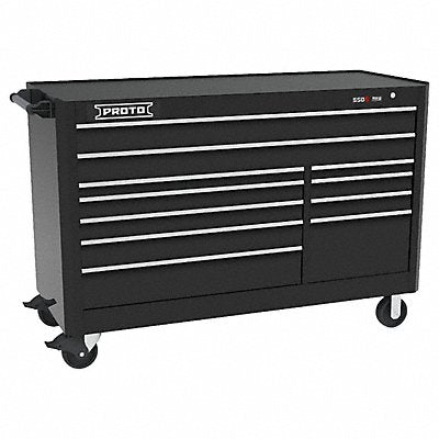 PROTO J556646B11BK Rolling Tool Cabinet Black Gloss Finish