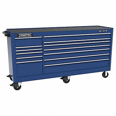 PROTO J558846B13BL Rolling Tool Cabinet Blue Gloss Finish