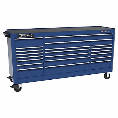 PROTO J558846B21BL Rolling Tool Cabinet Blue Gloss Finish