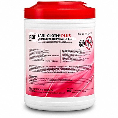 PDI Q89072 Disinfecting Wipes 160 ct Canister