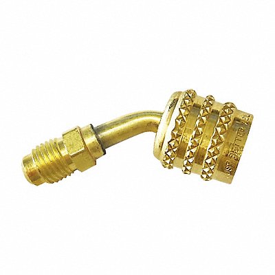 JB INDUSTRIES QCA2LLH45 Adapter 45 Deg 1/2 in L Brass 800 psi