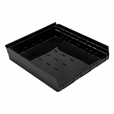 QUANTUM STORAGE SYSTEMS QSB122BK Economy nesting shelf bin