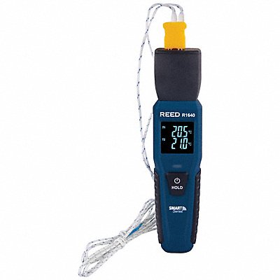 REED INSTRUMENTS R1640 Thermocouple Thermometer 2 Channels
