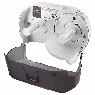 SAN JAMAR R3600TBKGR Toilet Tissue Dispenser Horiz/Vert Black