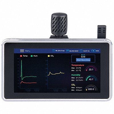 REED INSTRUMENTS R9920 Indoor Air Meter 32 F to 122 F LCD