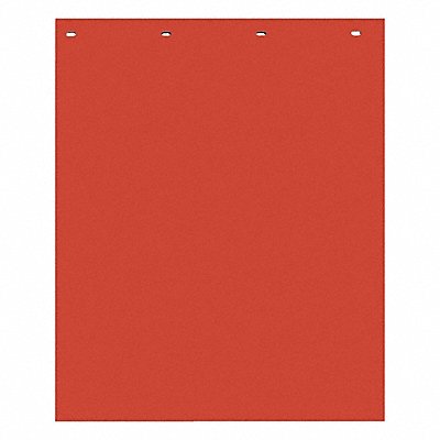 BUYERS PRODUCTS RC30PPRPKGD Mudflaps Polymer Red PR