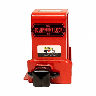 EQUIPMENT LOCK COMPANY RDLock Lock Hardened Steel 3 Overall H