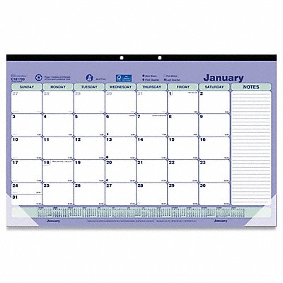 BROWNLINE C181700 Monthly Desk Pad Calendar