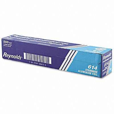 REYNOLDS 614 Aluminum Foil Roll 500 ft L 18 in W Med
