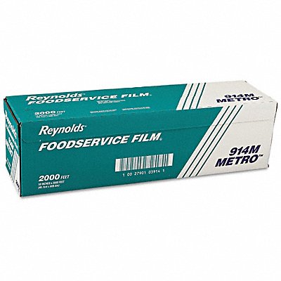 REYNOLDS WRAP REY914M Film Wrap Roll 2000 ft L 18 in