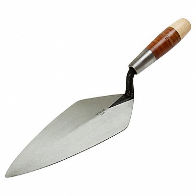 KRAFT TOOL RO31611 London Trowel 11inL 4 3/4inW CarbonSteel