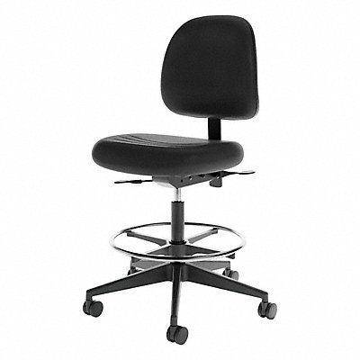 CRAMER RPMH42522 Task Chair 27-1/2 W Black Foam 350lb