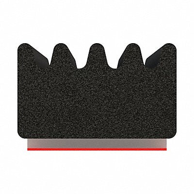 FAIRCHILD RS102650 Foam Rubber Seal w/Adhesive Back 0.3 in