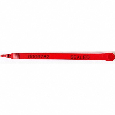 TYDENBROOKS 30035B0001 Truck Seals Red HDPE PK1000
