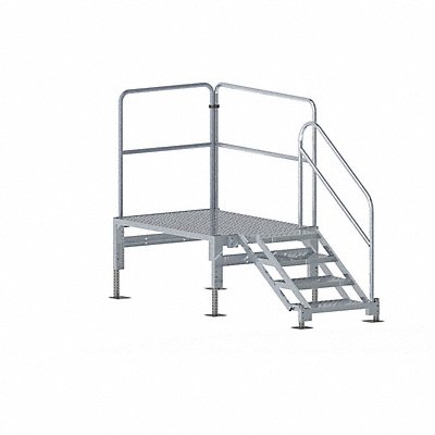 TRI-ARC TAVSM34AS Stair Unit Alum 3 to 4 Steps 1000 lb Cap