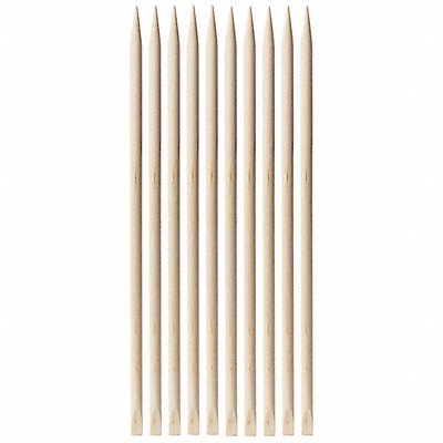 JONARD TOOLS S389100 Orange Stick Pointed/Flat 3/16 in PK100