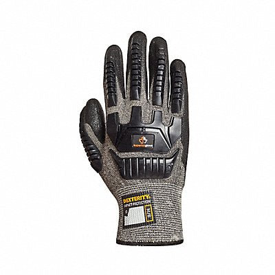 DEXTERITY S15GPNVB12 Work Gloves Nitrile 3XL Black/Grey PR