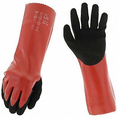 MECHANIX WEAR S2EP02008 Chemical Resistant Gloves Red Size 8 PR