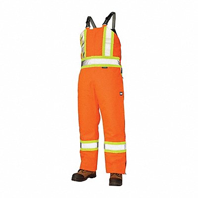 TOUGH DUCK S79811SLDORXL Insulated Overall Hi Vis Orange XL
