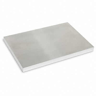 GRAINGER SB606107500812 Aluminum Plate 6061 12 in Overall L