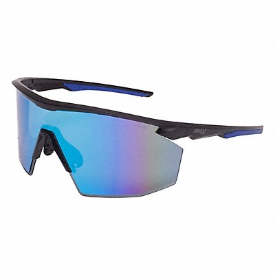 PYRAMEX SB11265ST Safety Glasses Blue H2XAntiFog Black/Blue