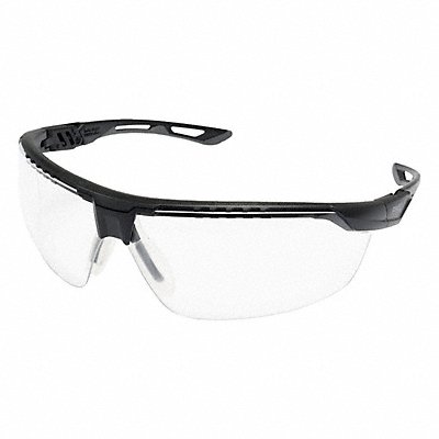 PYRAMEX SBG11310DT Safety Glasses Clear H2XAntiFog Blk/Gry