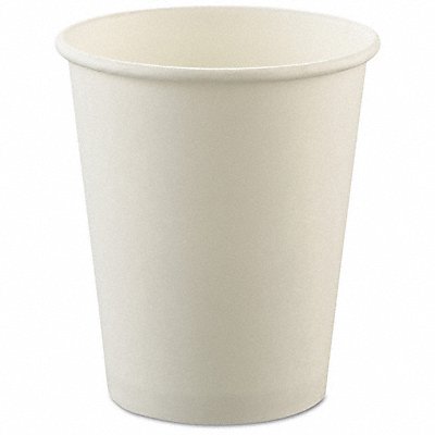 DART SCCU508NU Disposable Hot/Cold Cup 8 oz WH PK1000