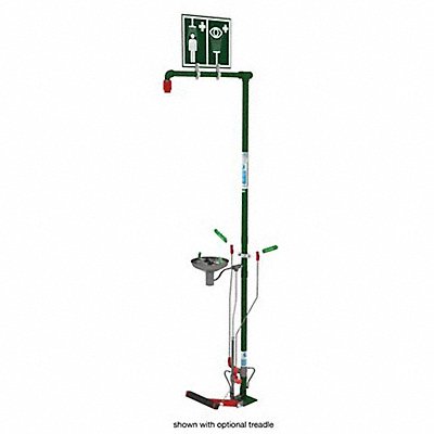 HUGHES SAFETY SD18G85G Combination Shower Self-Draining Galv