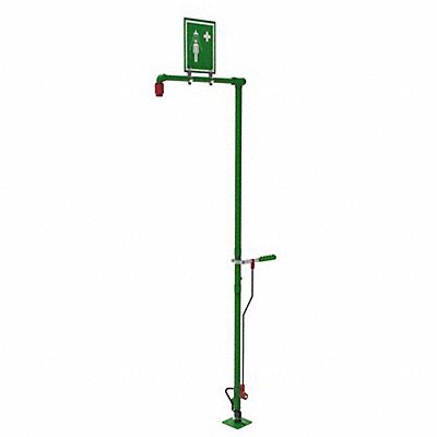 HUGHES SAFETY SD18G Emergency Shwr Floor Bleed Pipe26inL