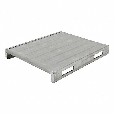 VESTIL SDSP4048 Solid Steel Deck Pallet 40 x 48 x 6